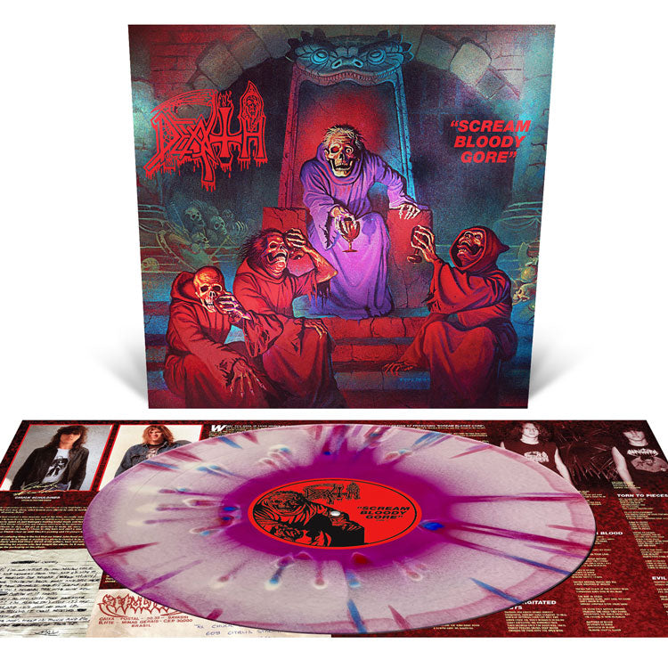 Christian Death アナログセット 4枚 vinyl Christian Death - The Iron Mask (Silver-Purple Splatter